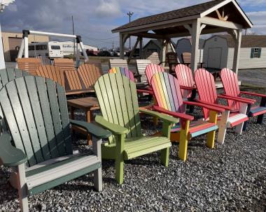 Poly Adirondack Chairs from Pine Creek Structures in Harrisburg, PA